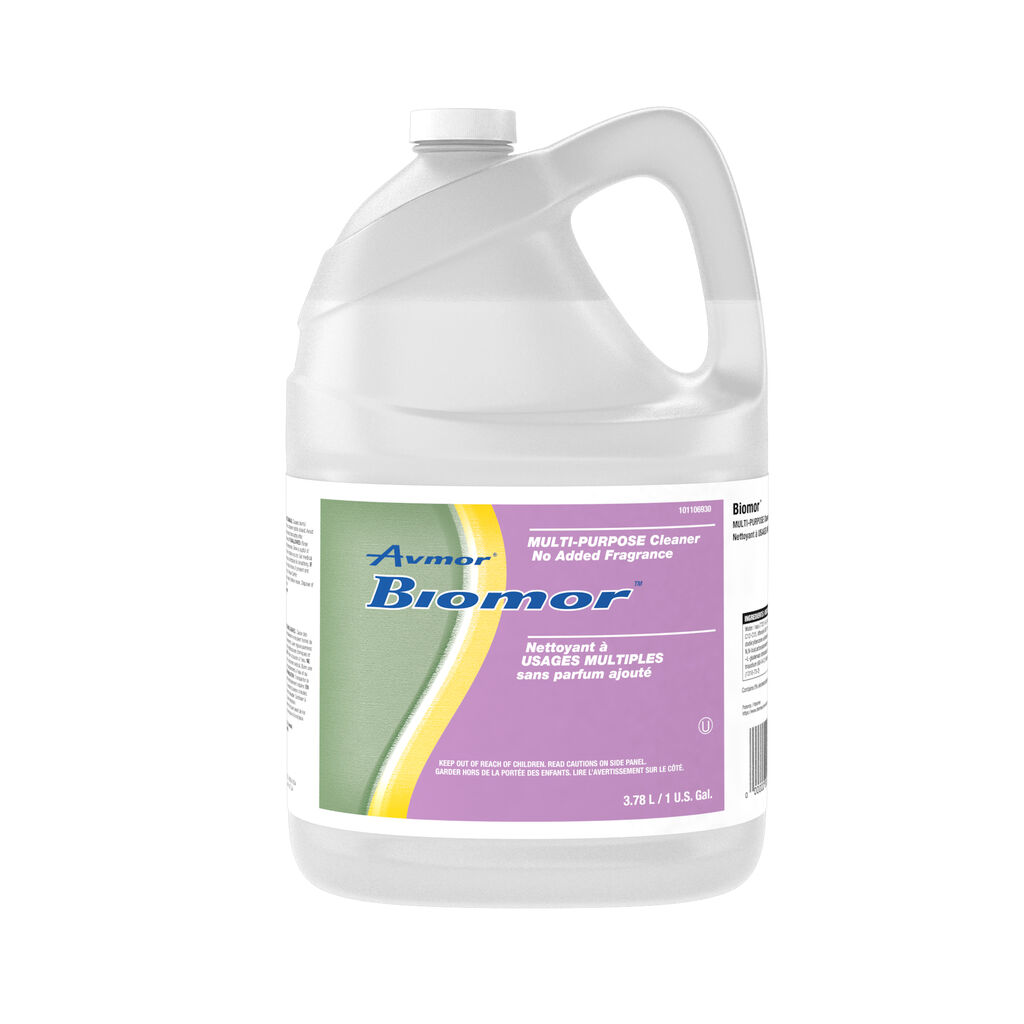 Biomor™ Multi-Purpose Cleaner No Fragrance Added, 1gal, 4/CT - Nettoyant multi-usages sans parfum ajouté